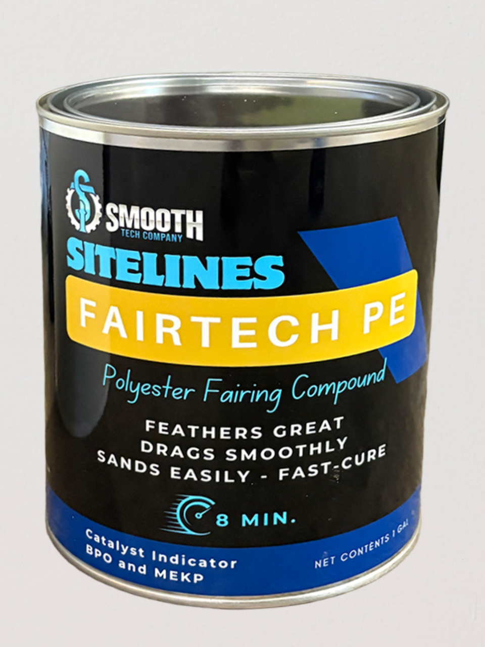 SiteLines - FairTech PE - Polyester Fairing Compound 1 Gal Close Up against a white background