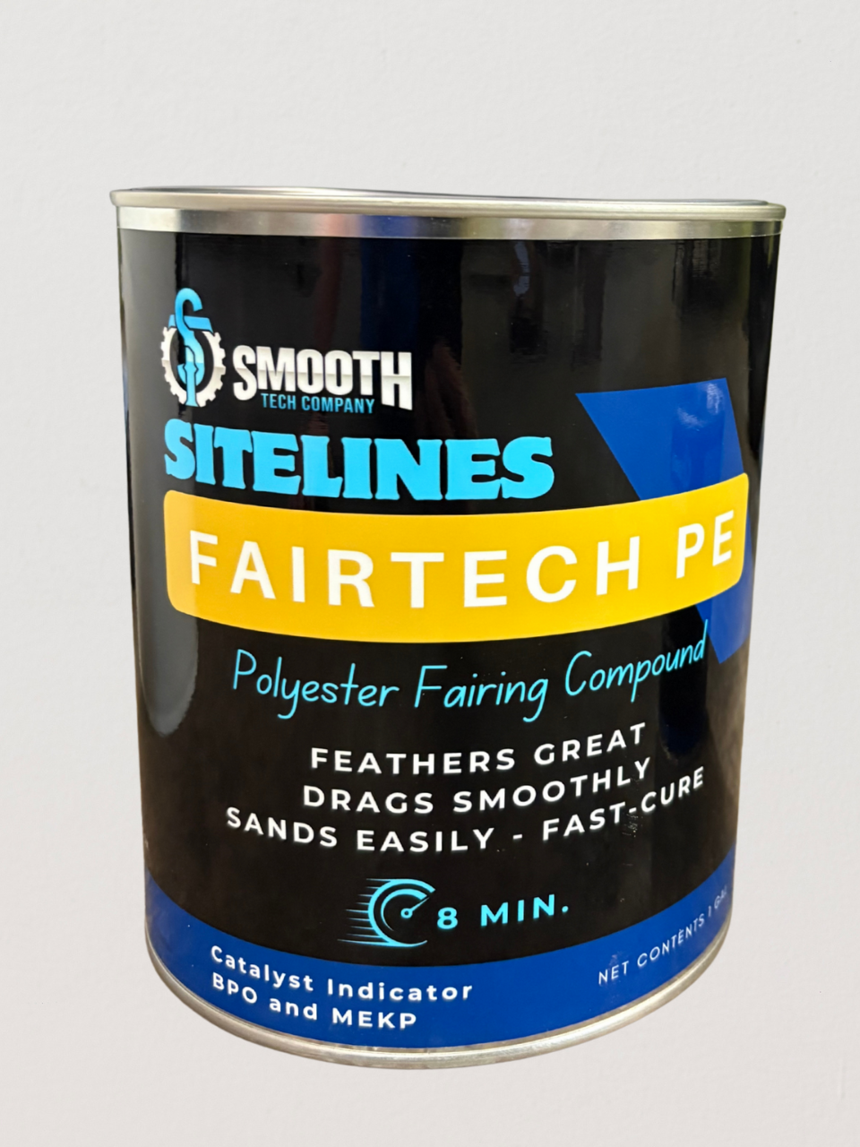 SiteLines - FairTech PE - Polyester Fairing Compound 1 Quart Close Up against a white background