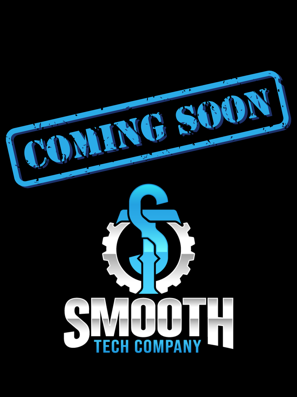 Smooth Tech Coming Soon - Blue Banner