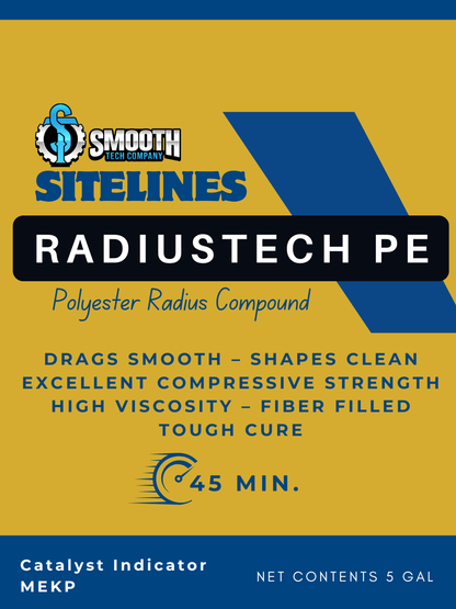 RadiusTech PE – Polyester Radius Compound (Radius Putty)