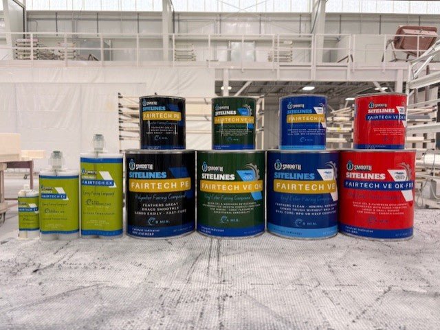 FairTech VE-QK – Vinyl Ester Fairing Compound for Marine & Automotive Applications