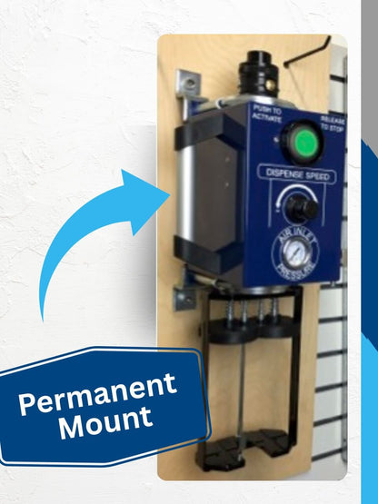 Wall Mounted Dispense Unit - Permanent Mount Example