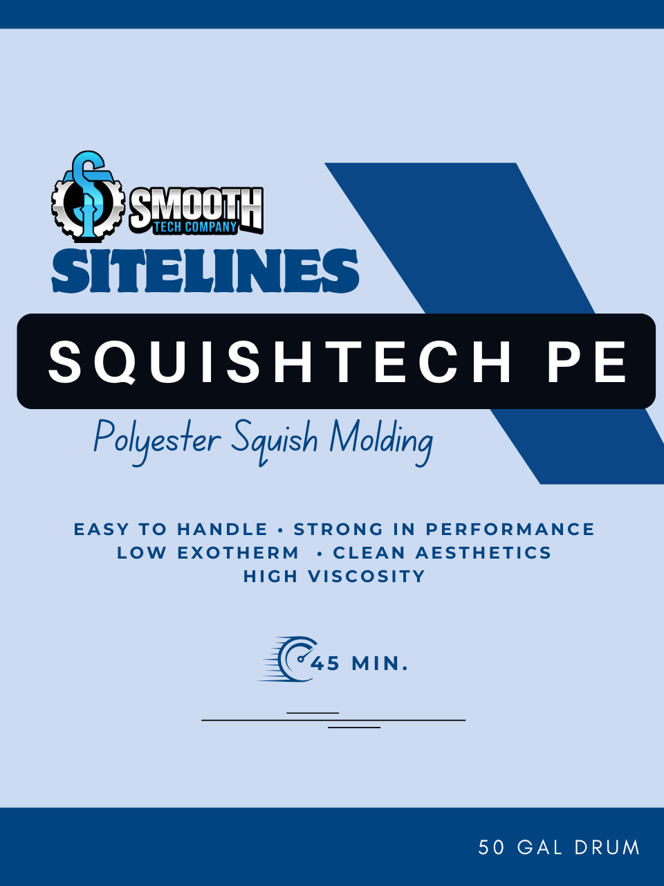 SquishTech PE – Polyester Squish Molding