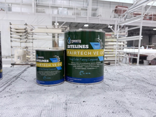 FairTech VE-QK – Vinyl Ester Fairing Compound for Marine & Automotive Applications