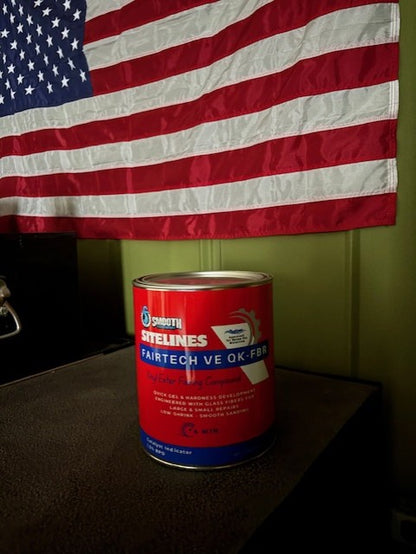 FairTech VE QK-FBR – Vinyl Ester Fairing Compound for Marine & Automotive Applications